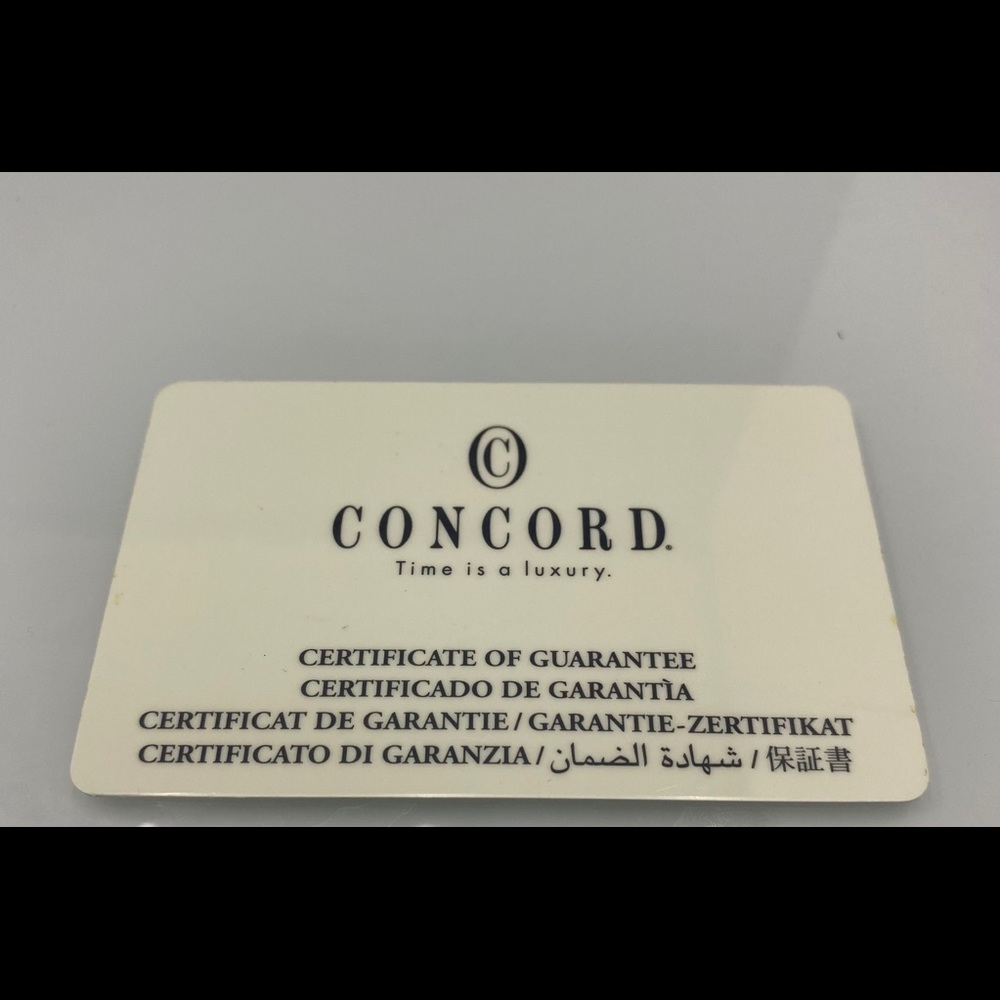 Authentic Concord Chronograph La Scala Watch - image 6